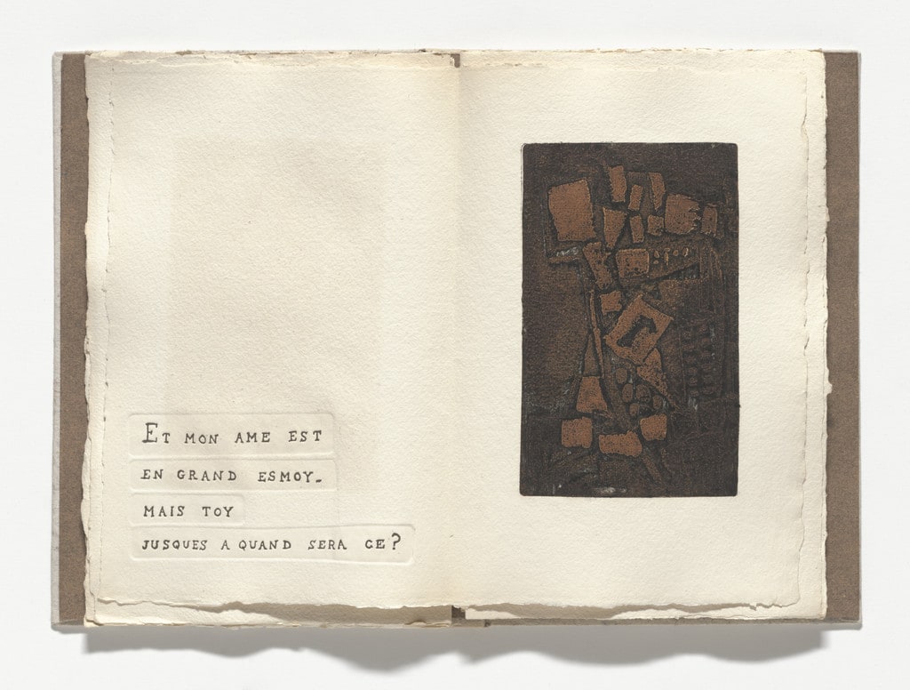 Et mon ame... (And my soul...) (plate, folio 10) from Psaumes pénitentiels de David (David's Penitential Psalms)