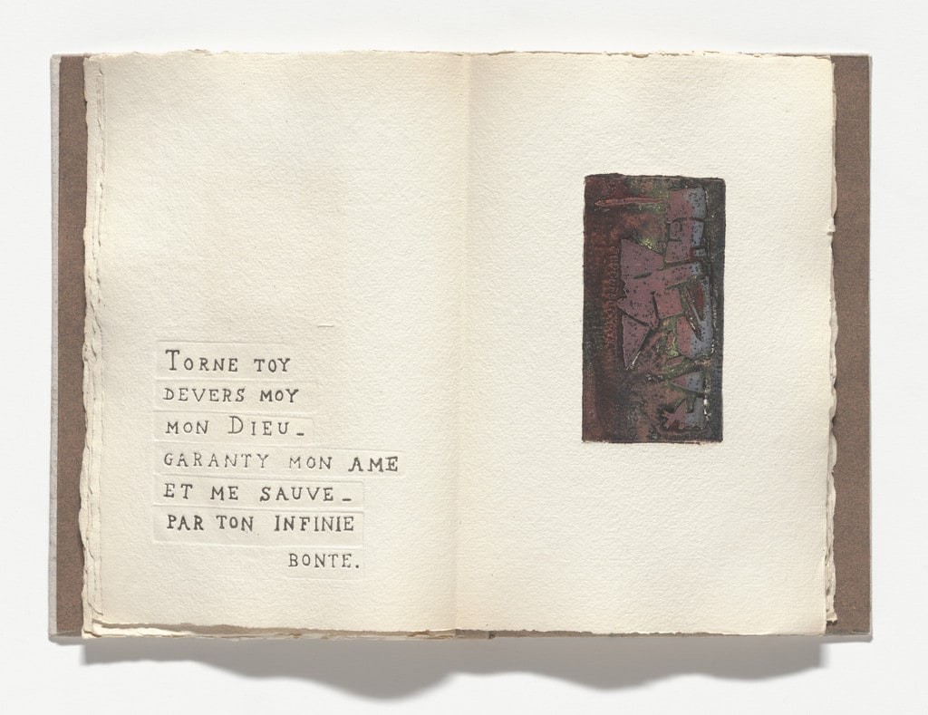 Torne toy... (Turn...) (plate, folio 12) from Psaumes pénitentiels de David (David's Penitential Psalms)