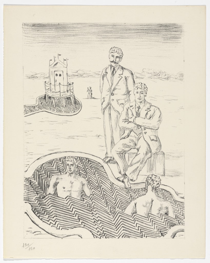 Conversazione Misteriosa (Mysterious Conversation) (plate, folio 20) from Mythologie