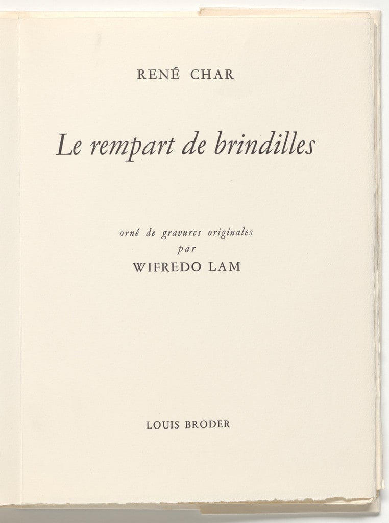 Le Rempart de brindilles (The Rampart of Twigs)