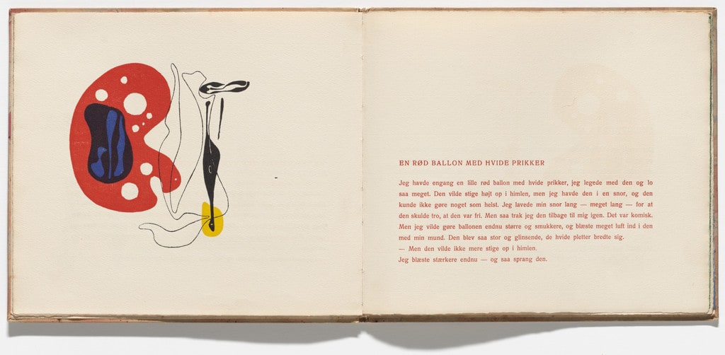 Plate (folio 5 verso) from the illustrated book Pigen I Ilden (The Girl in the Fire)