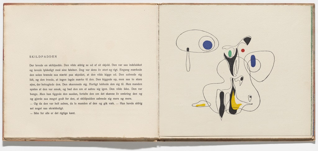 Plate (folio 7) from the illustrated book Pigen I Ilden (The Girl in the Fire)