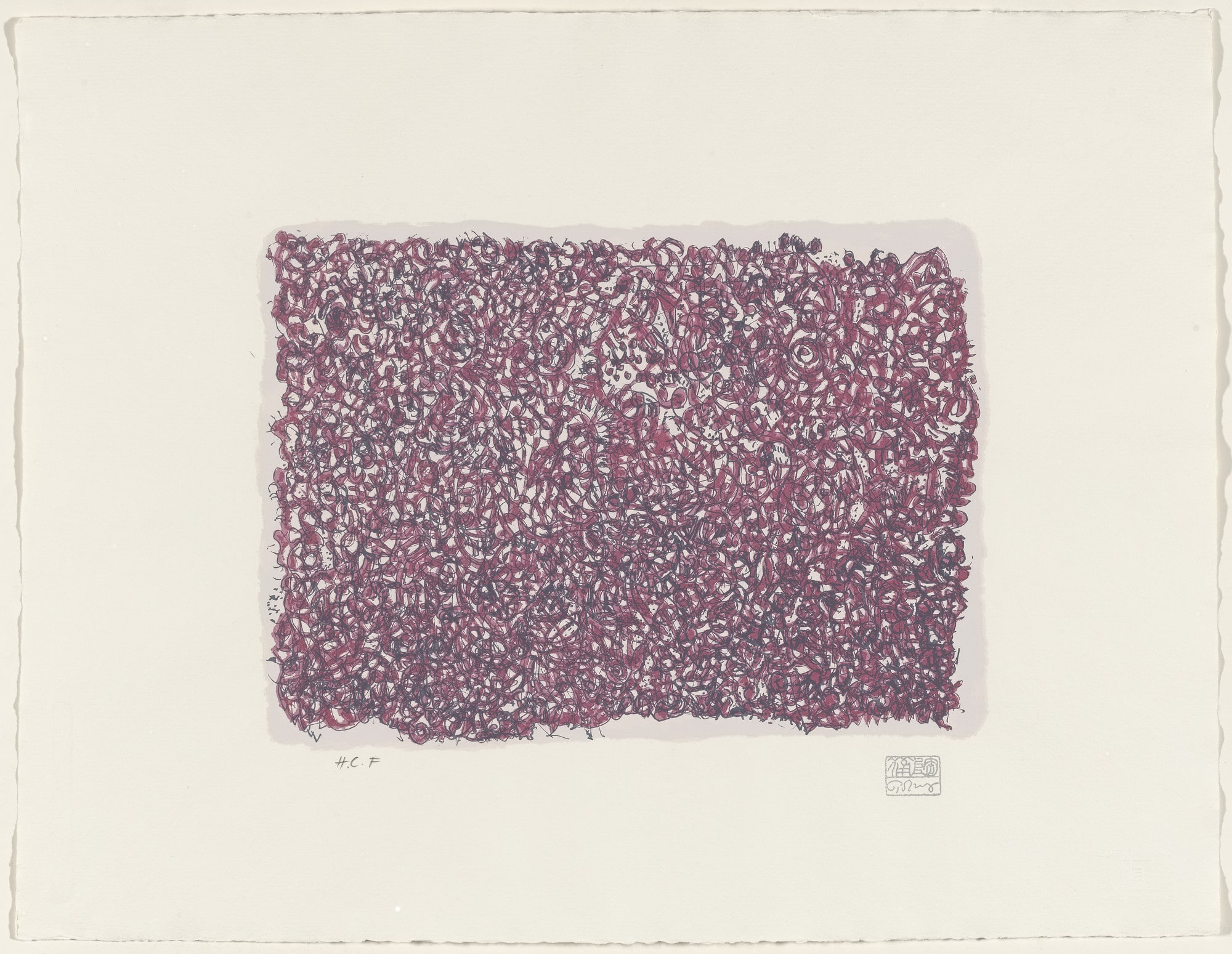 Song for a Listener, plate II from Meanders