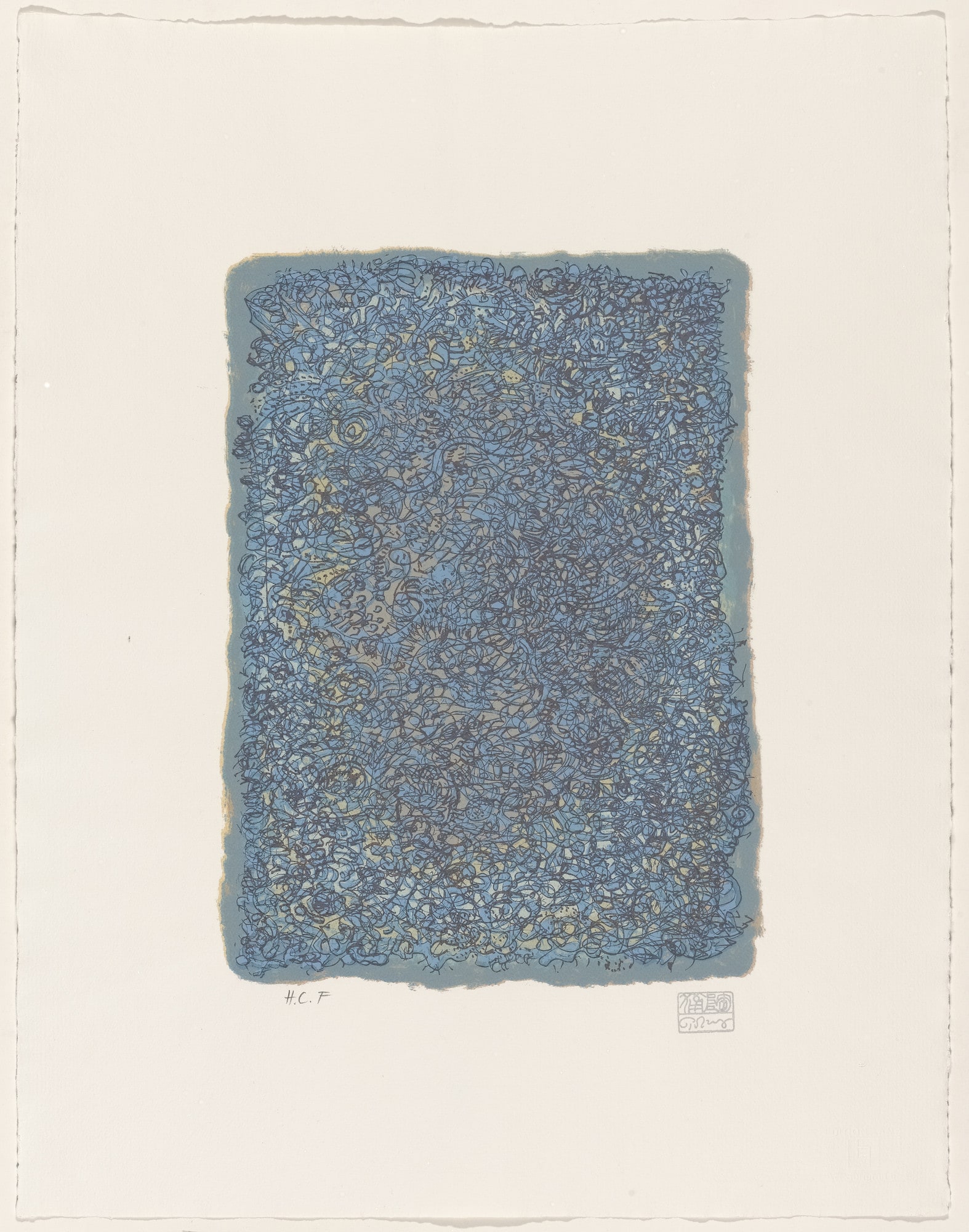 Entwined Lines, plate III from Meanders