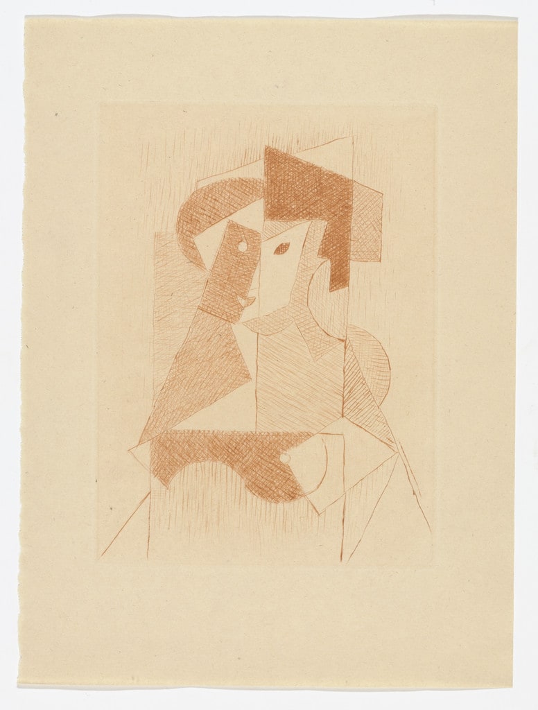 Variant of plate from Du Cubisme (On Cubism)