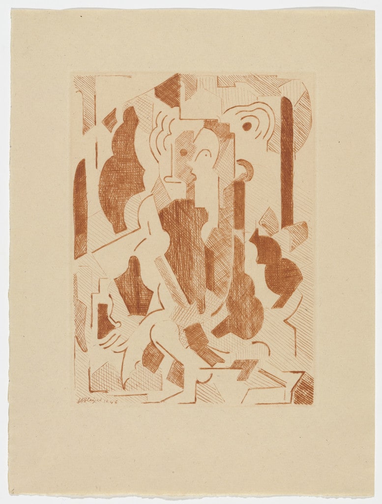 Variant of plate from Du Cubisme (On Cubism)