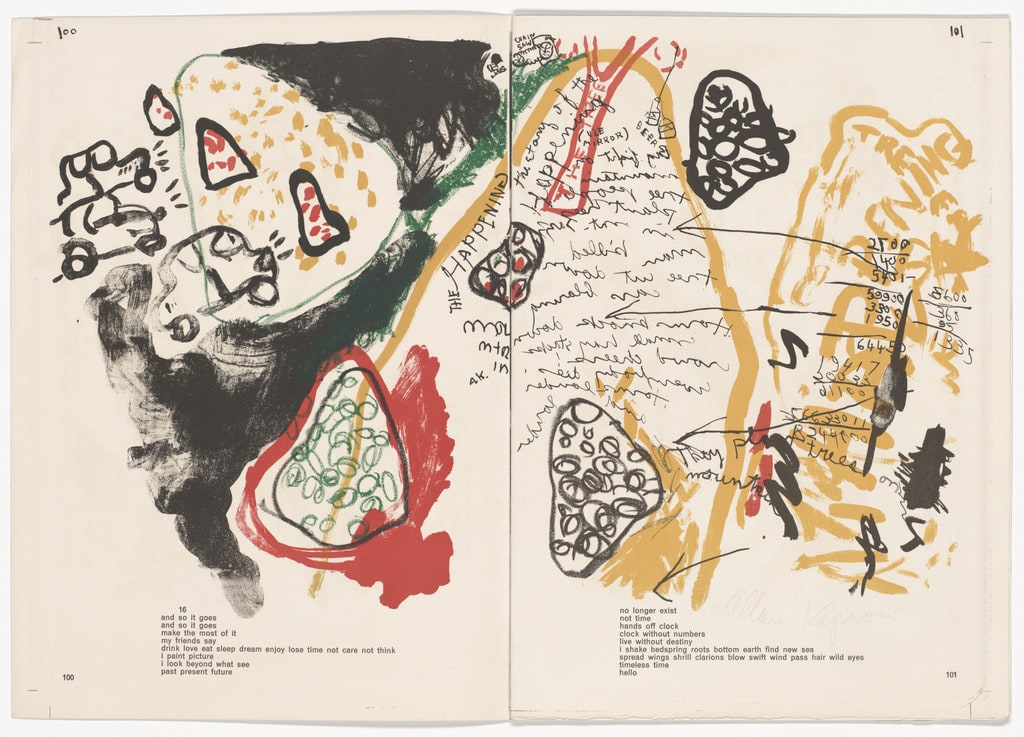 Double page in-text plate (pages 100 and 101) from 1¢ Life