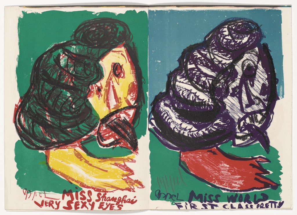 Double page plate (pages 128 and 129) from 1¢ Life