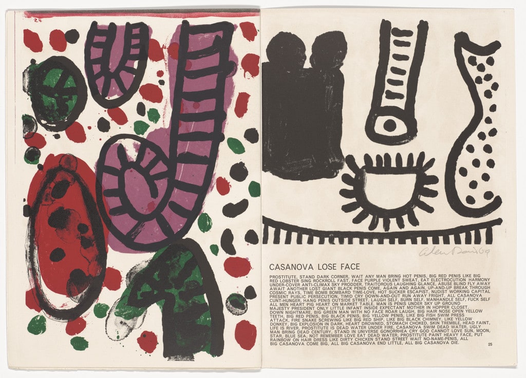 Double page in-text plate (pages 24 and 25) from 1¢ Life