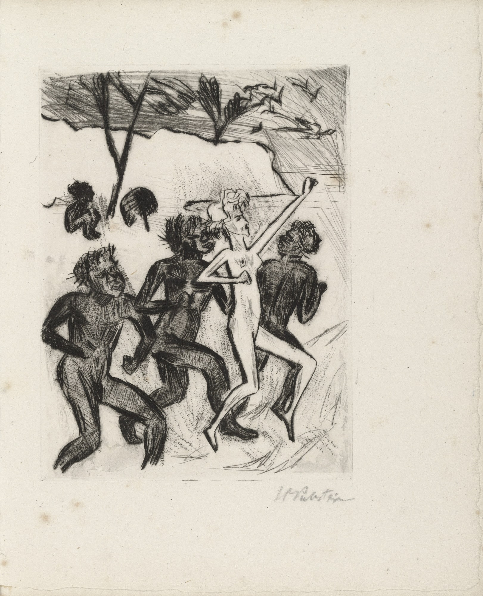 Plate (facing page 8) from Yali und sein weisses Weib (Yali and His White Wife)
