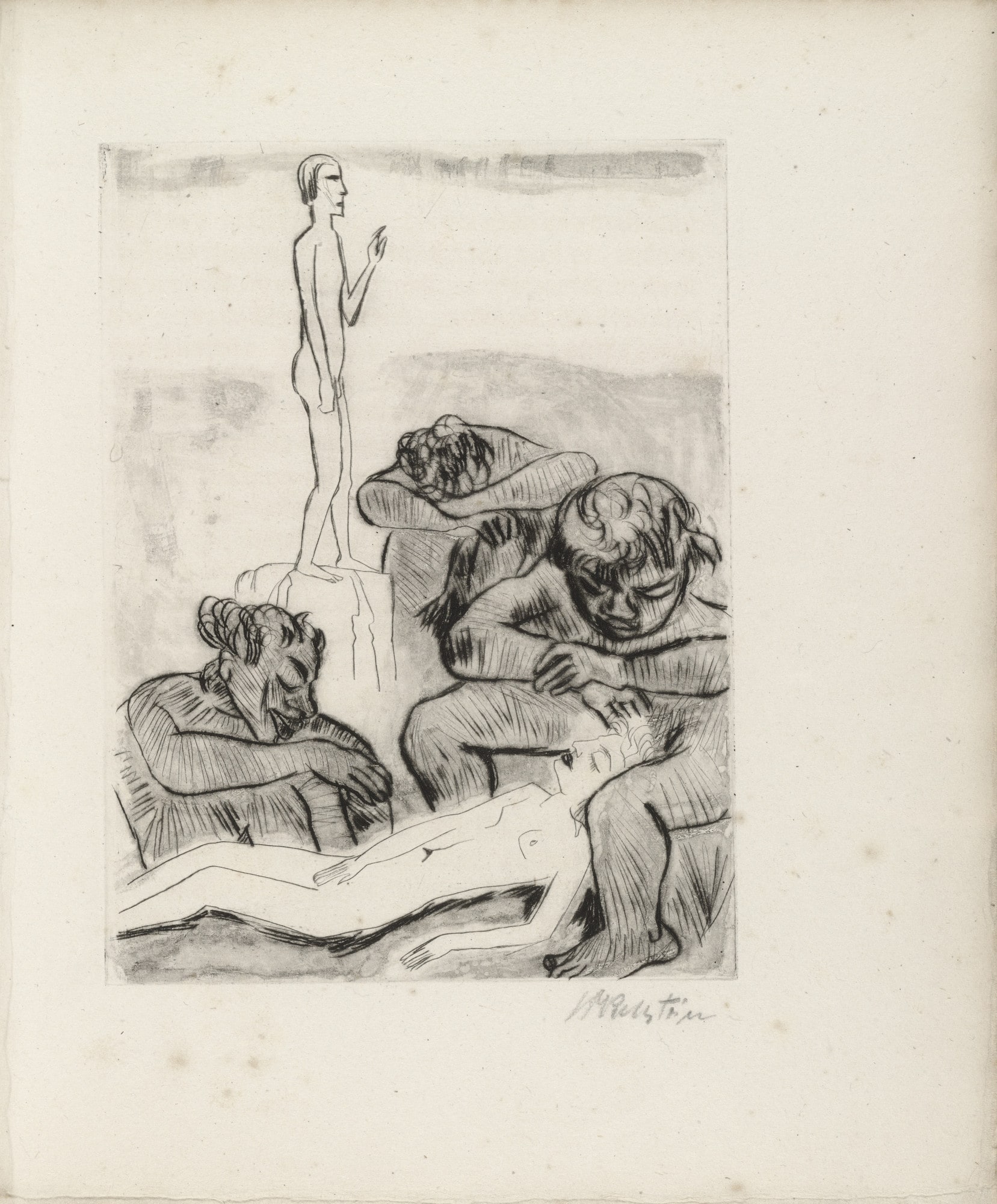 Plate (facing page 10) from Yali und sein weisses Weib (Yali and His White Wife)