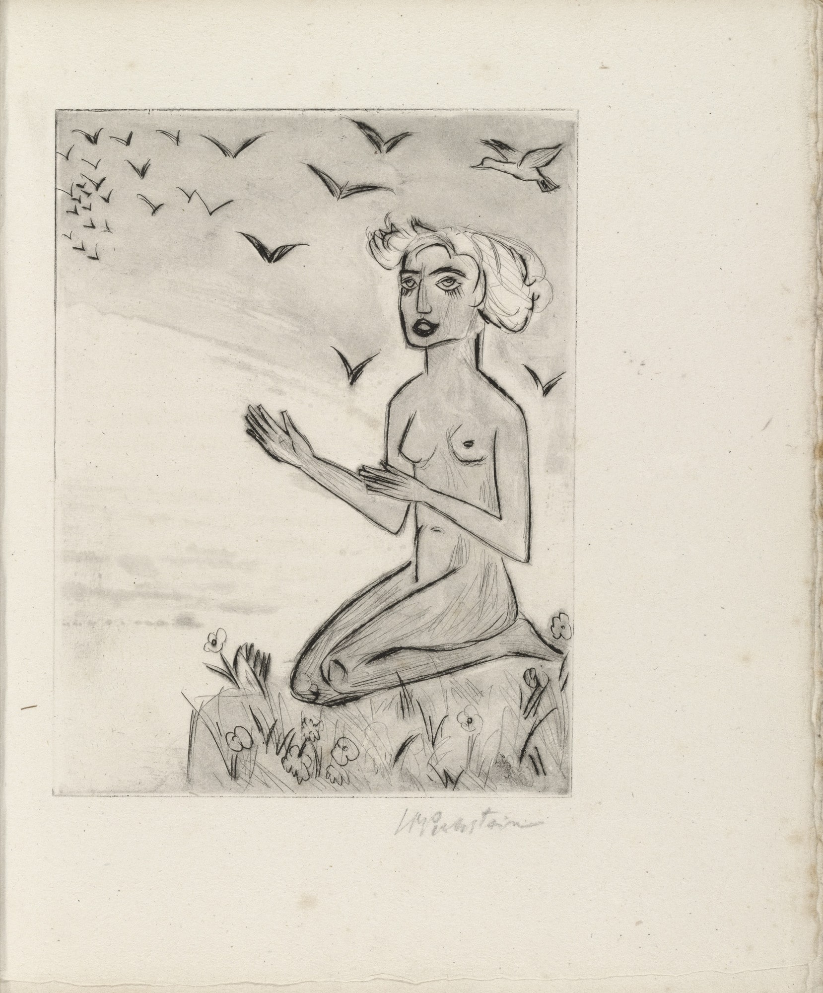 Plate (facing page 16) from Yali und sein weisses Weib (Yali and His White Wife)