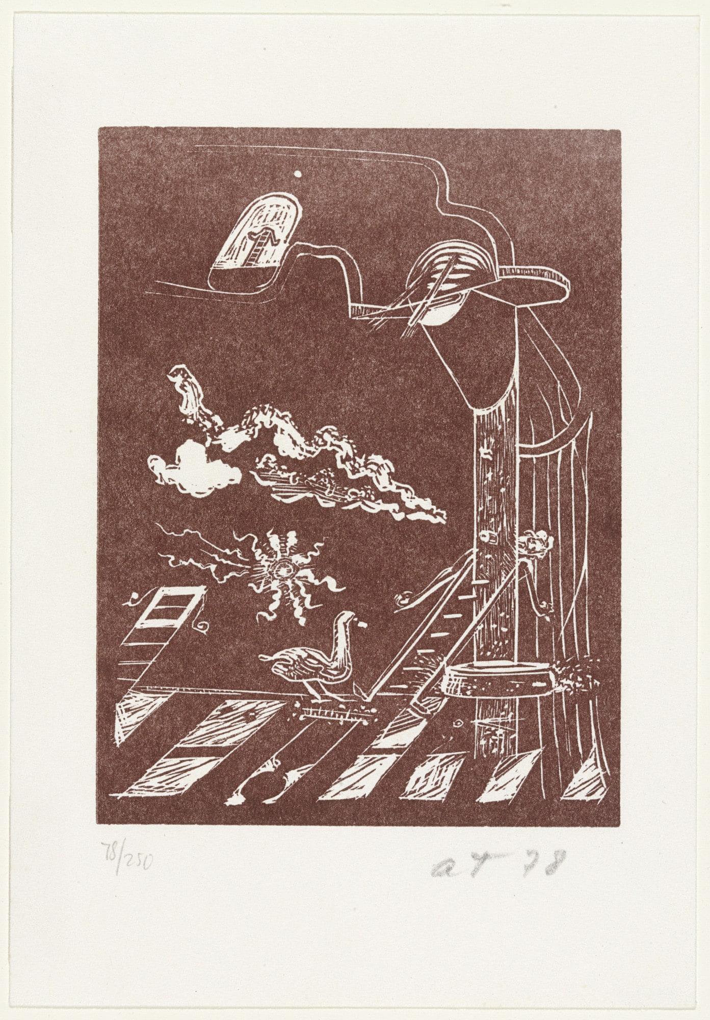 Permanentszene: Drawings, Watercolors, Paintings, Collages, Objects and Texts from 1946-1977