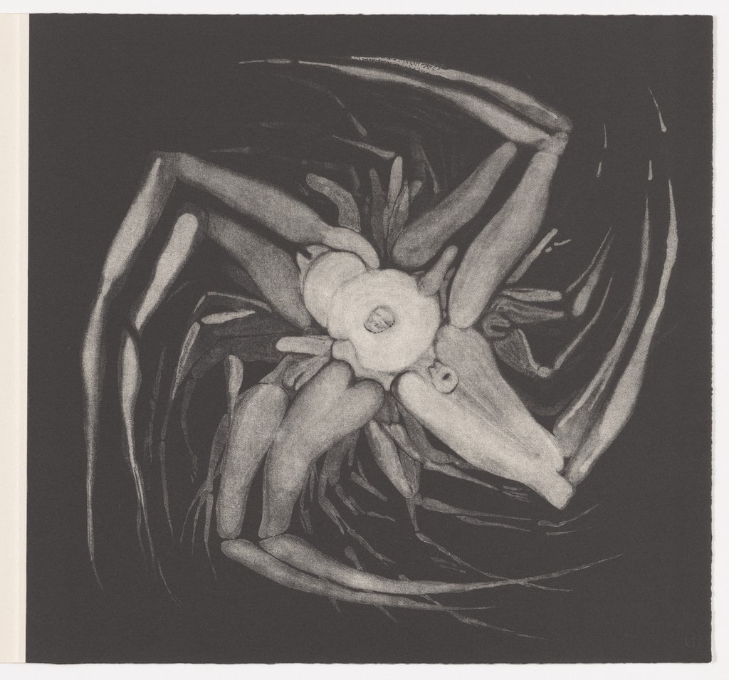 Double page plate (pages 38 and 39) from Selections from Satan's Saint