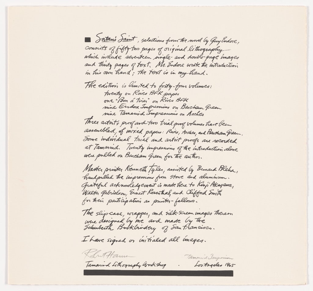 Plate (page 51) from Selections from Satan's Saint
