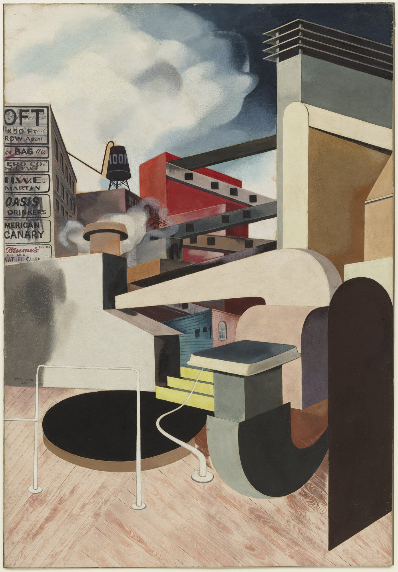 Study for Parade (Waterfront, Manhattan)
