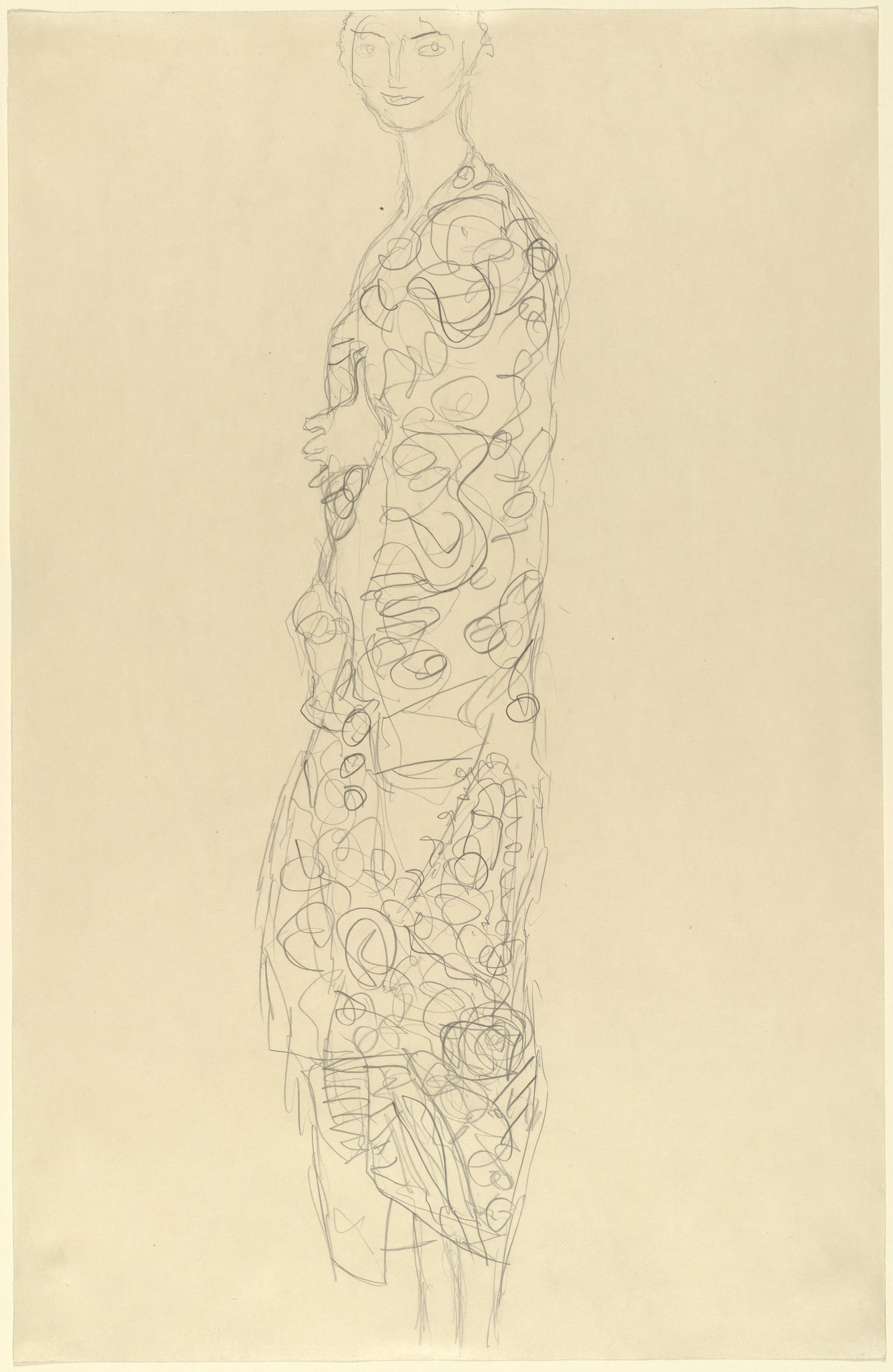 Standing Woman in Kimono (Dame im Kimono)