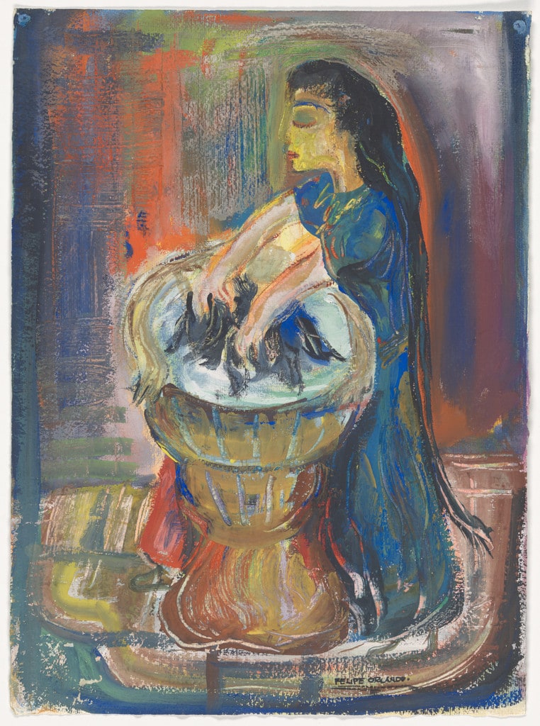 Woman Washing