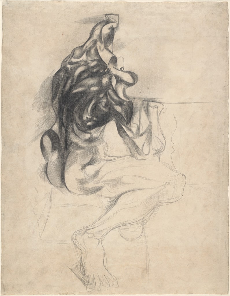 Untitled (Écorché, After Pierre Puget)