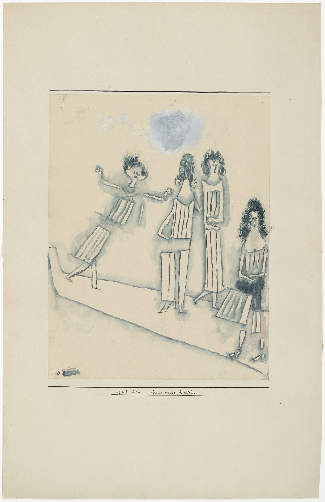 Scene among Girls (Scene unter Mädchen)