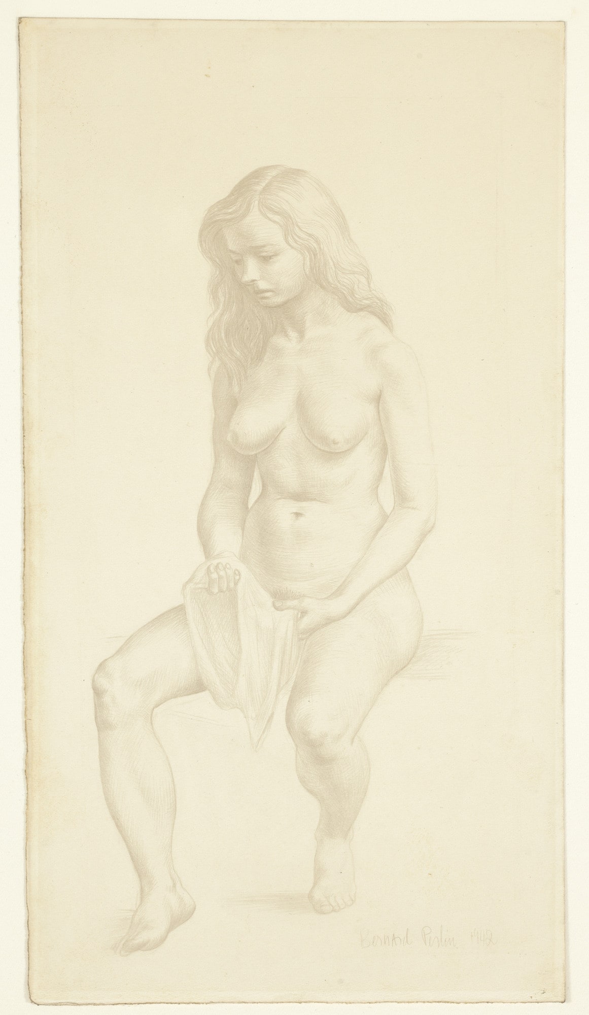 Seated Female Nude