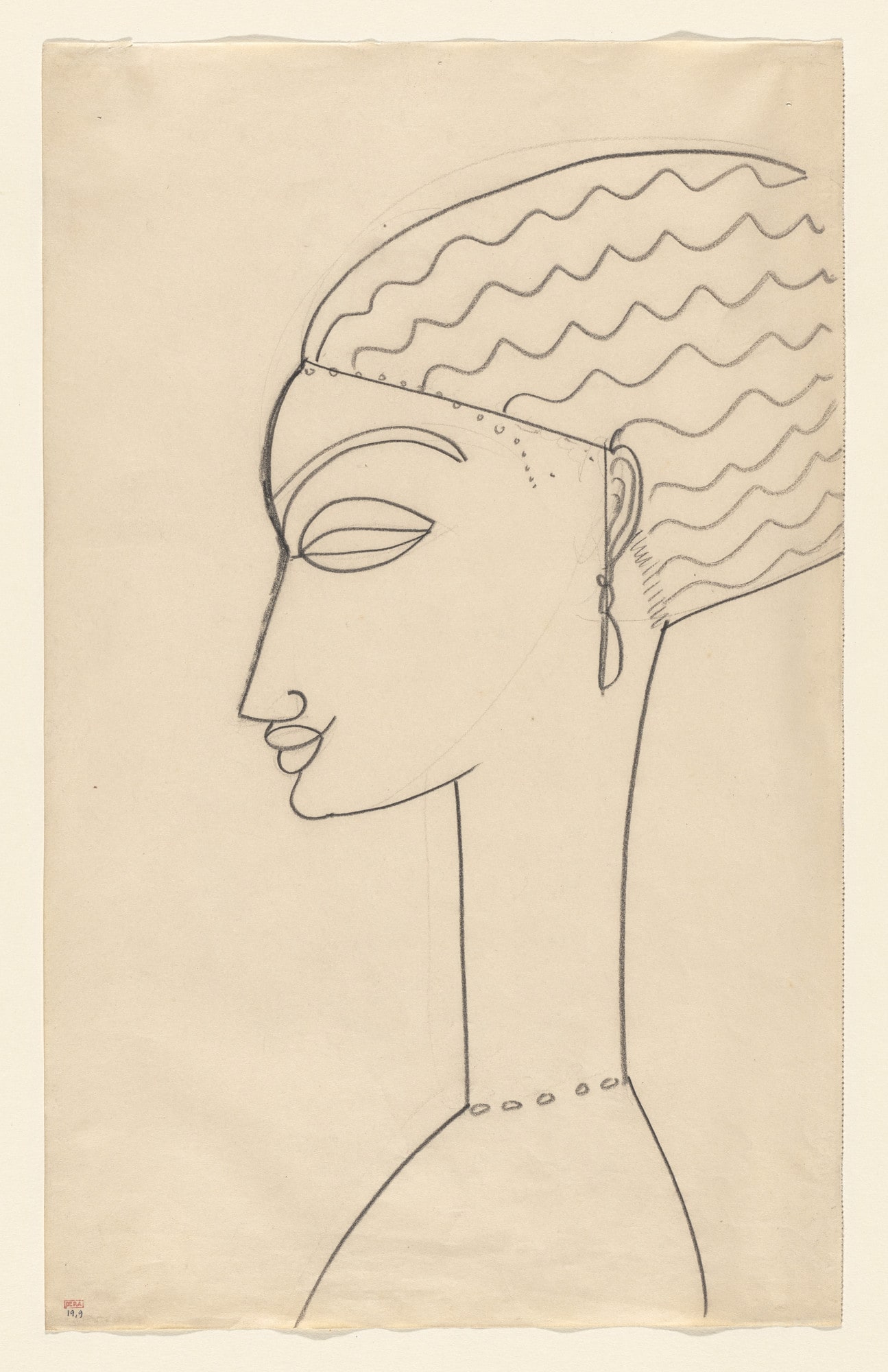 Woman in Profile