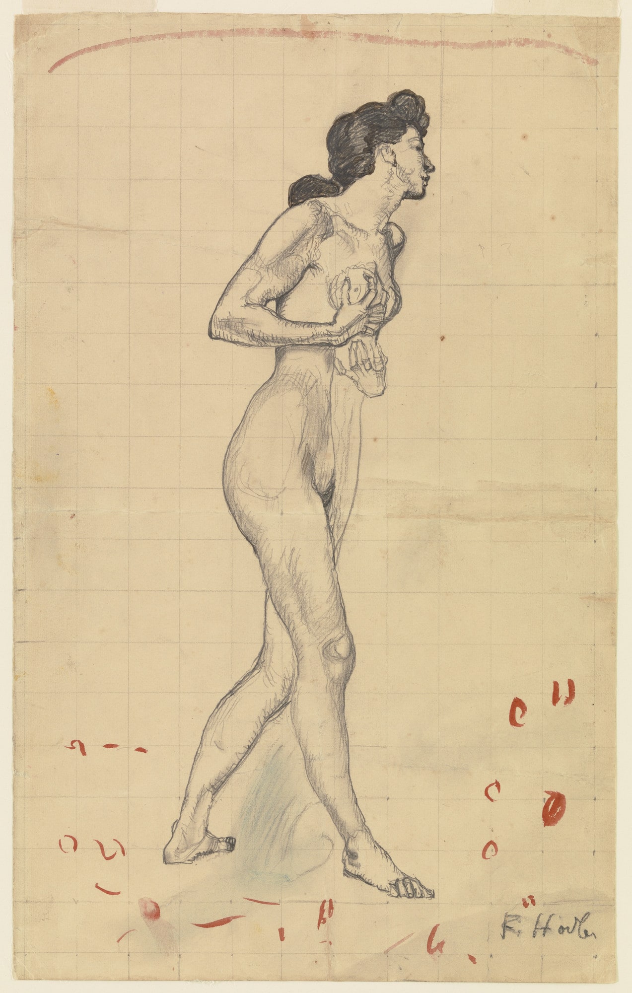 Figure (Study for die Empfindung)