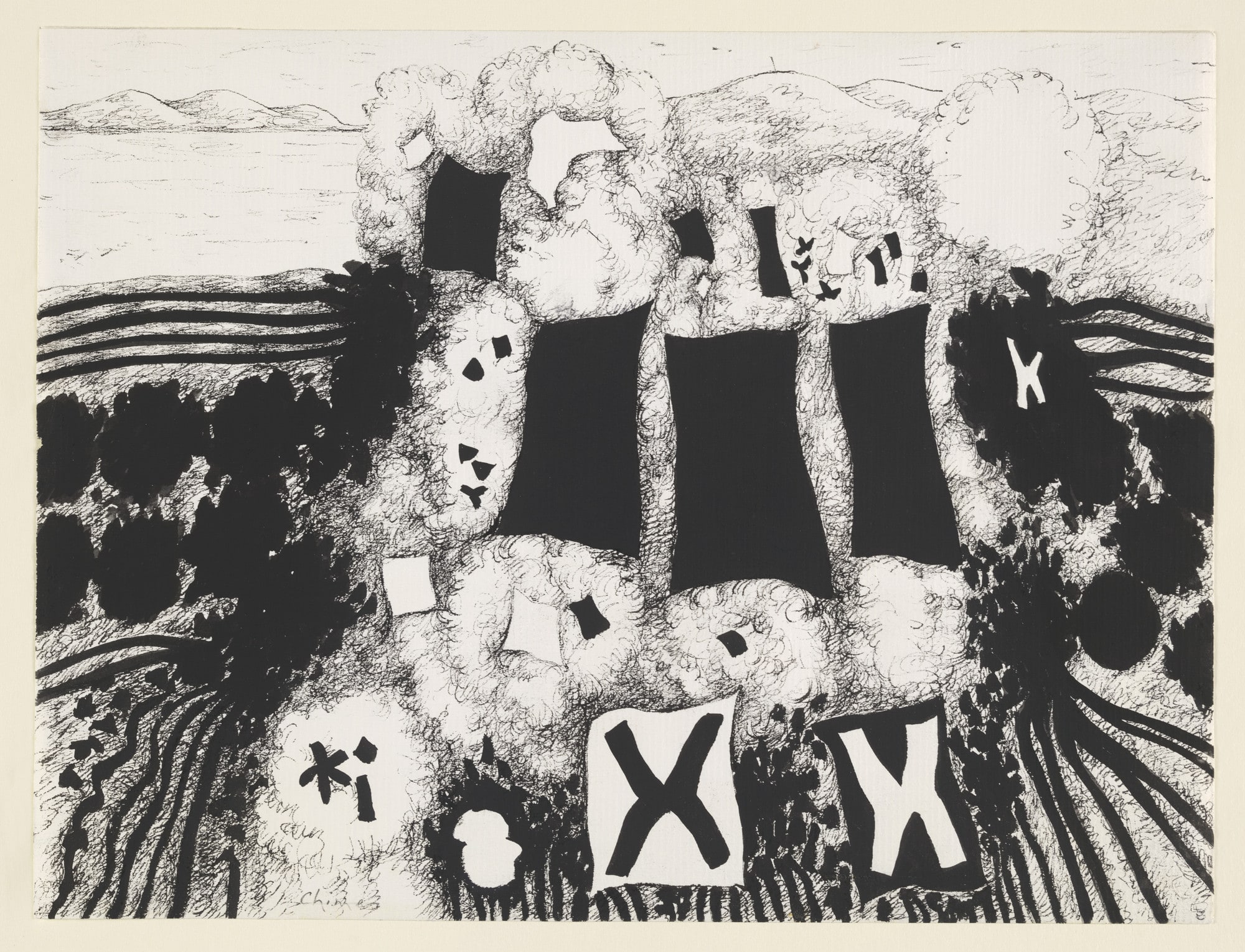 Untitled (Study for The Inner World)