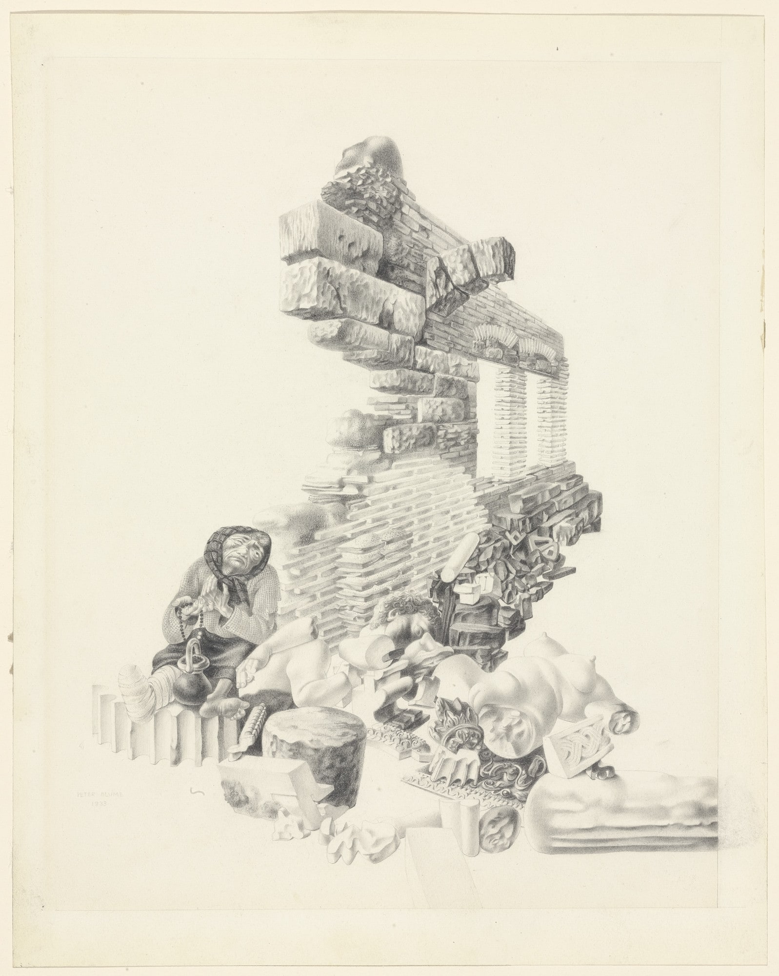Beggar Woman (Study for The Eternal City)