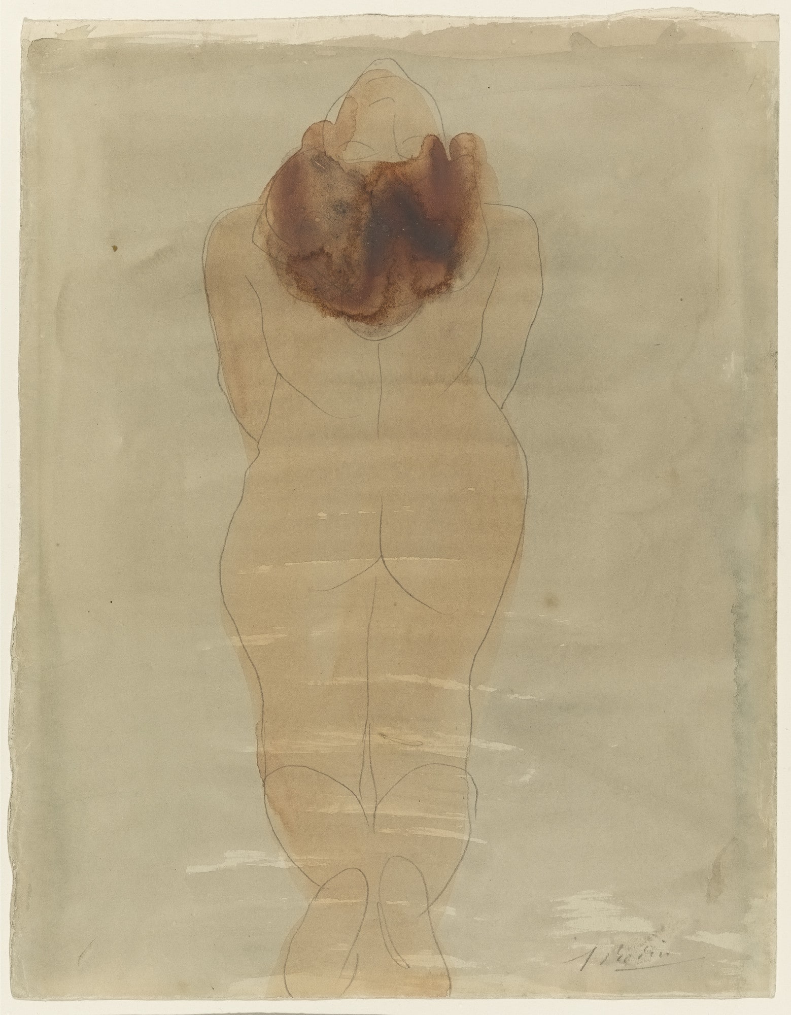 Kneeling Woman