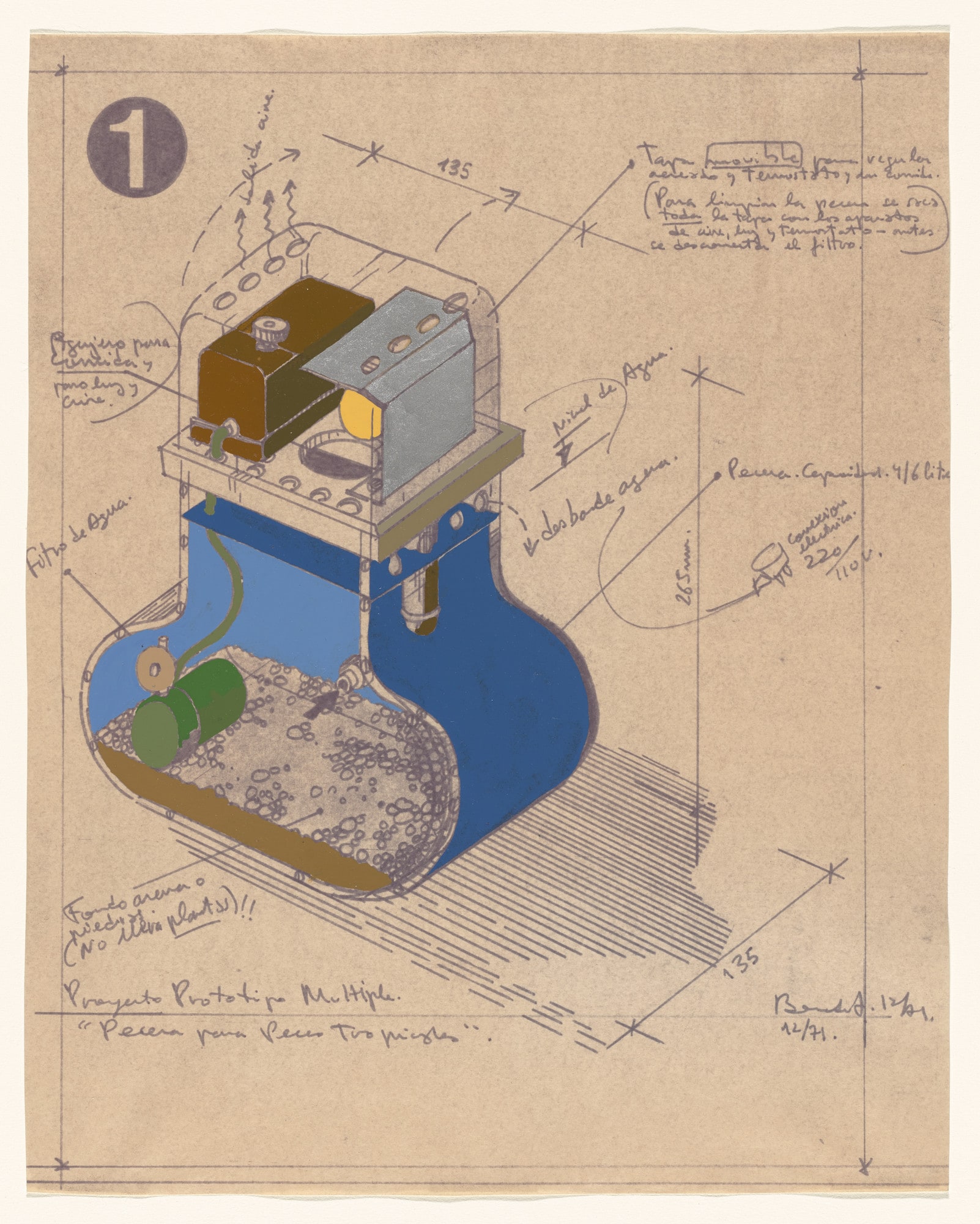 Study for Proyecto Prototipo Multiple