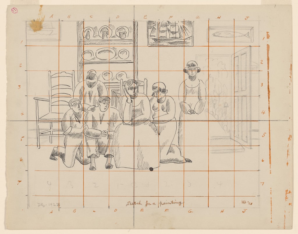 Study for the painting The Family