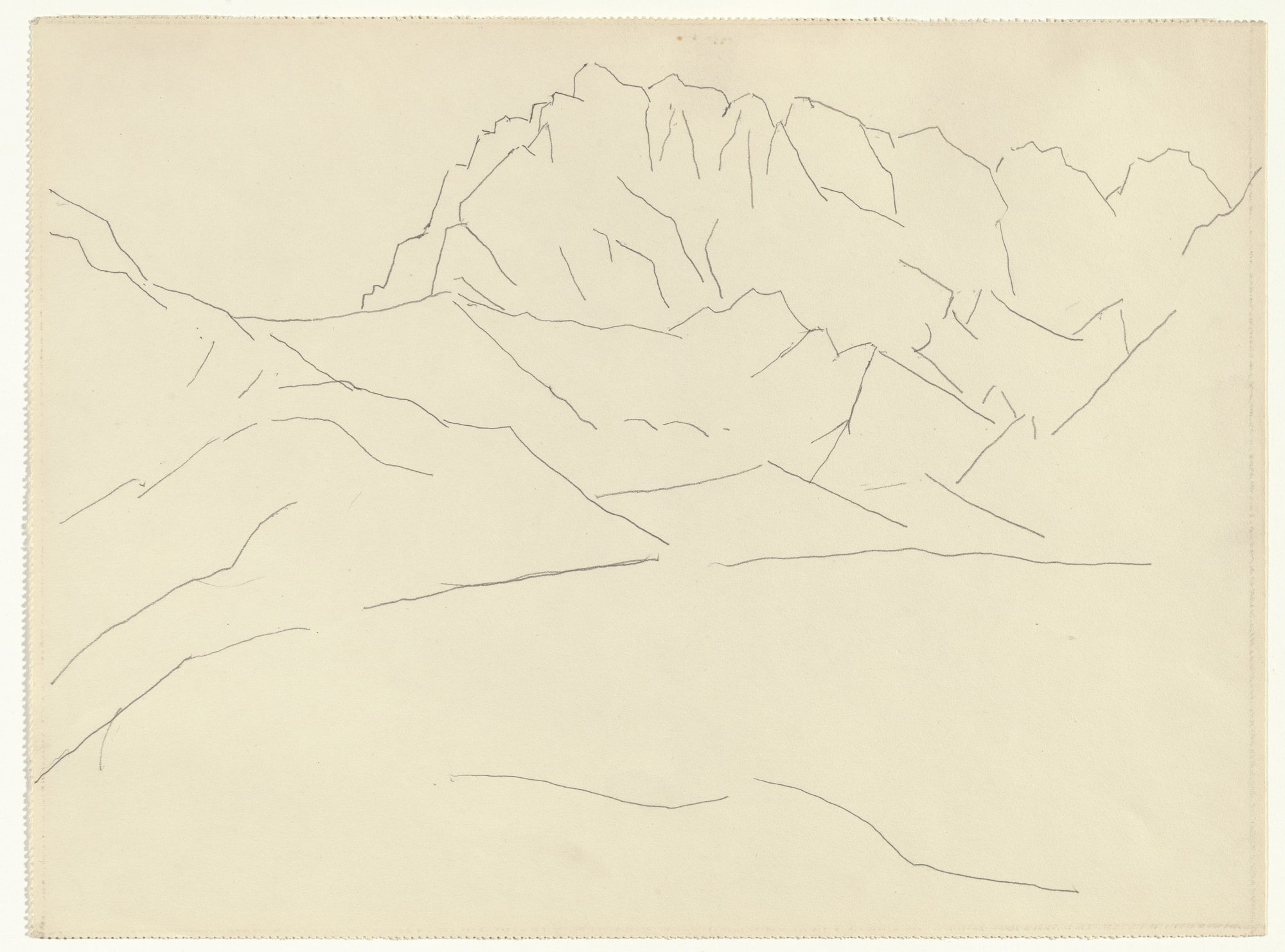 Mountain Crest, The Alps