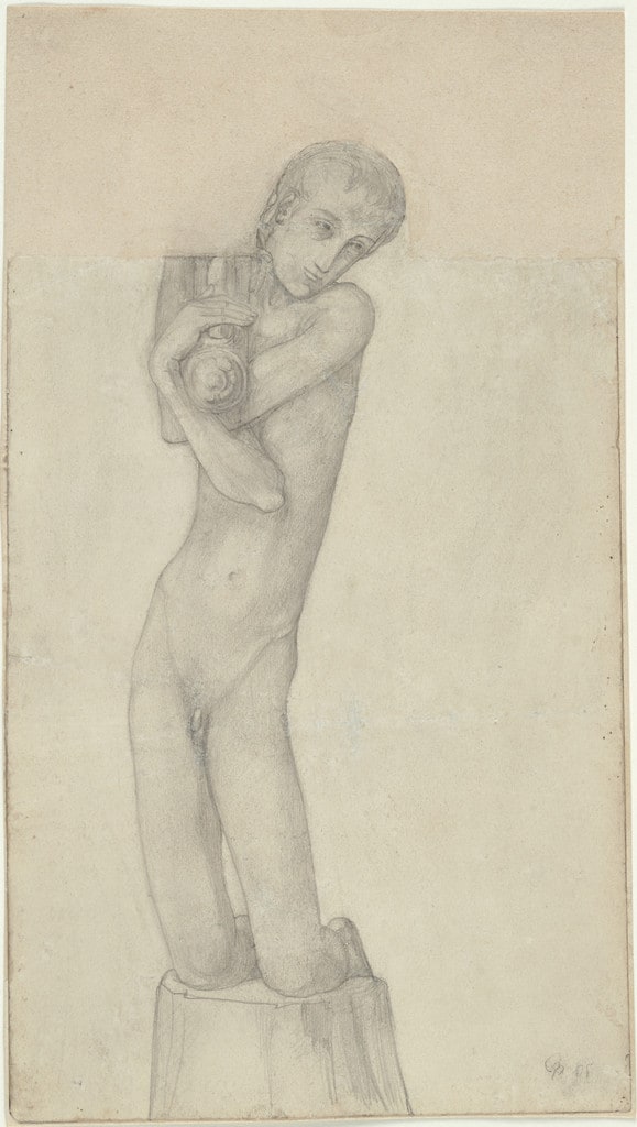 Kneeling Youth