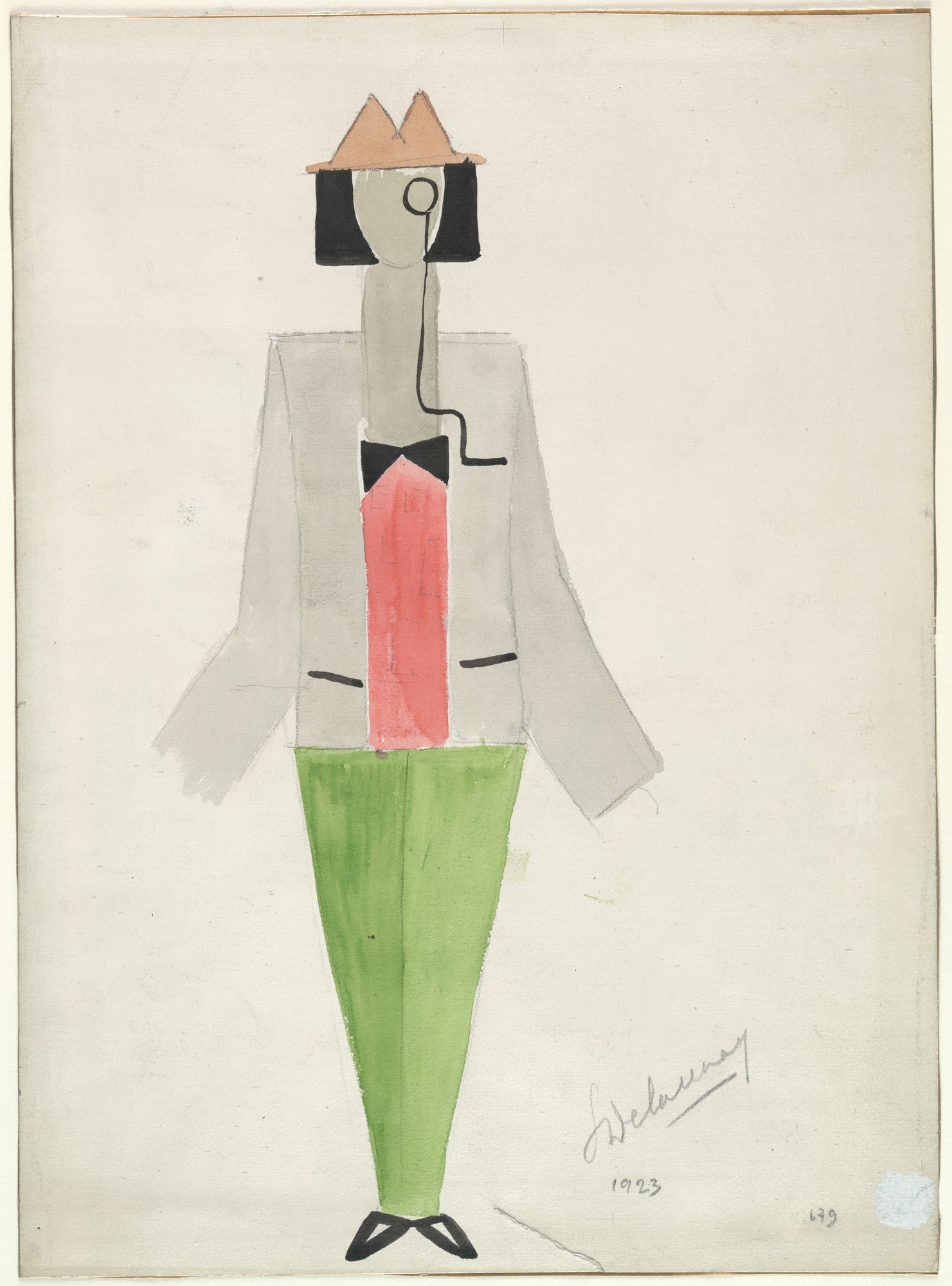 Tristan Tzara with Monocle