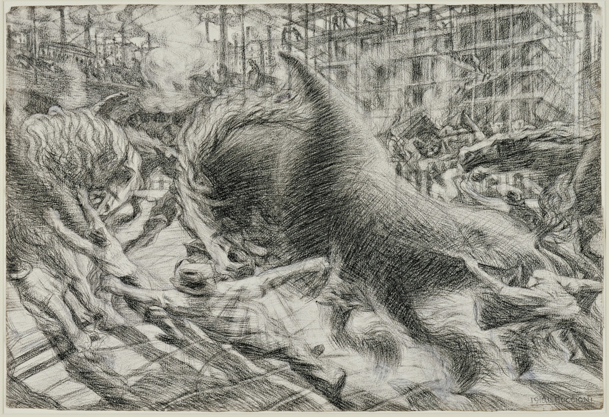 Study for The City Rises