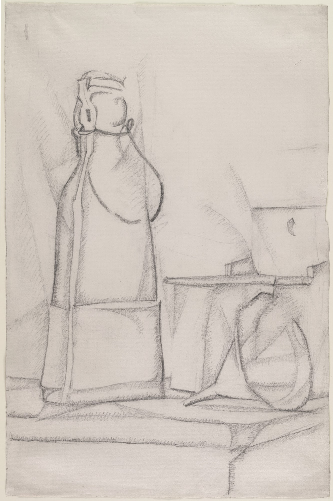 Still Life with Bottle and Funnel