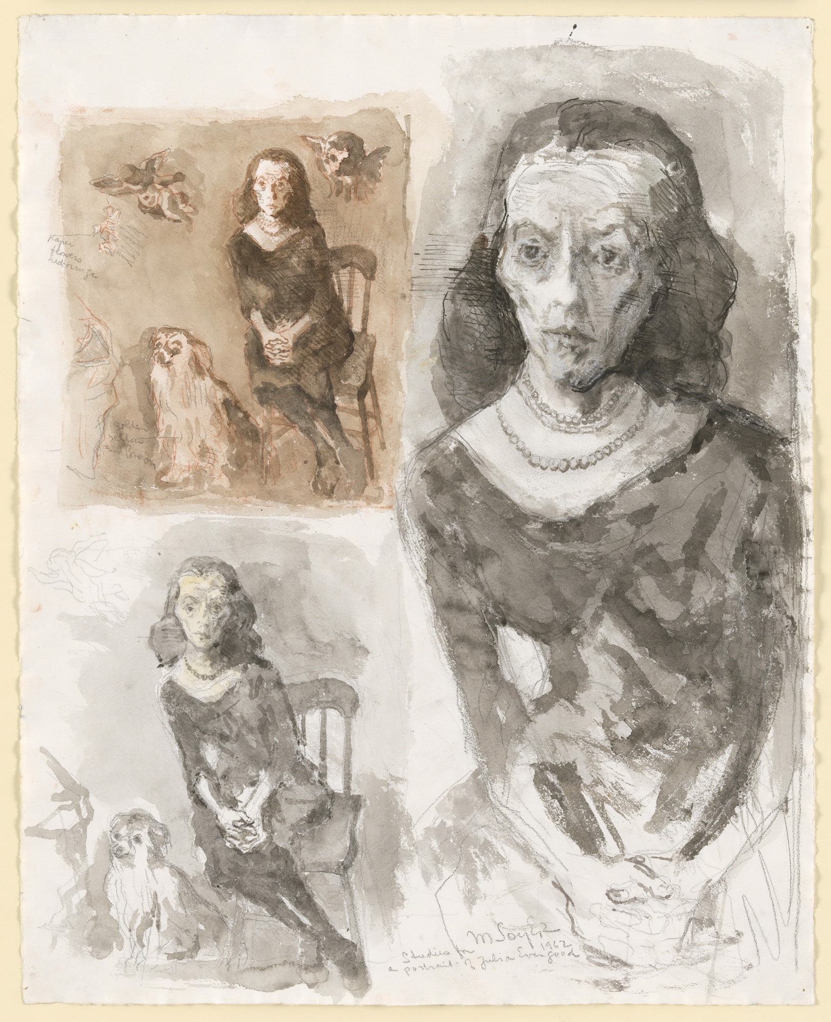 Studies for Julia Evergood