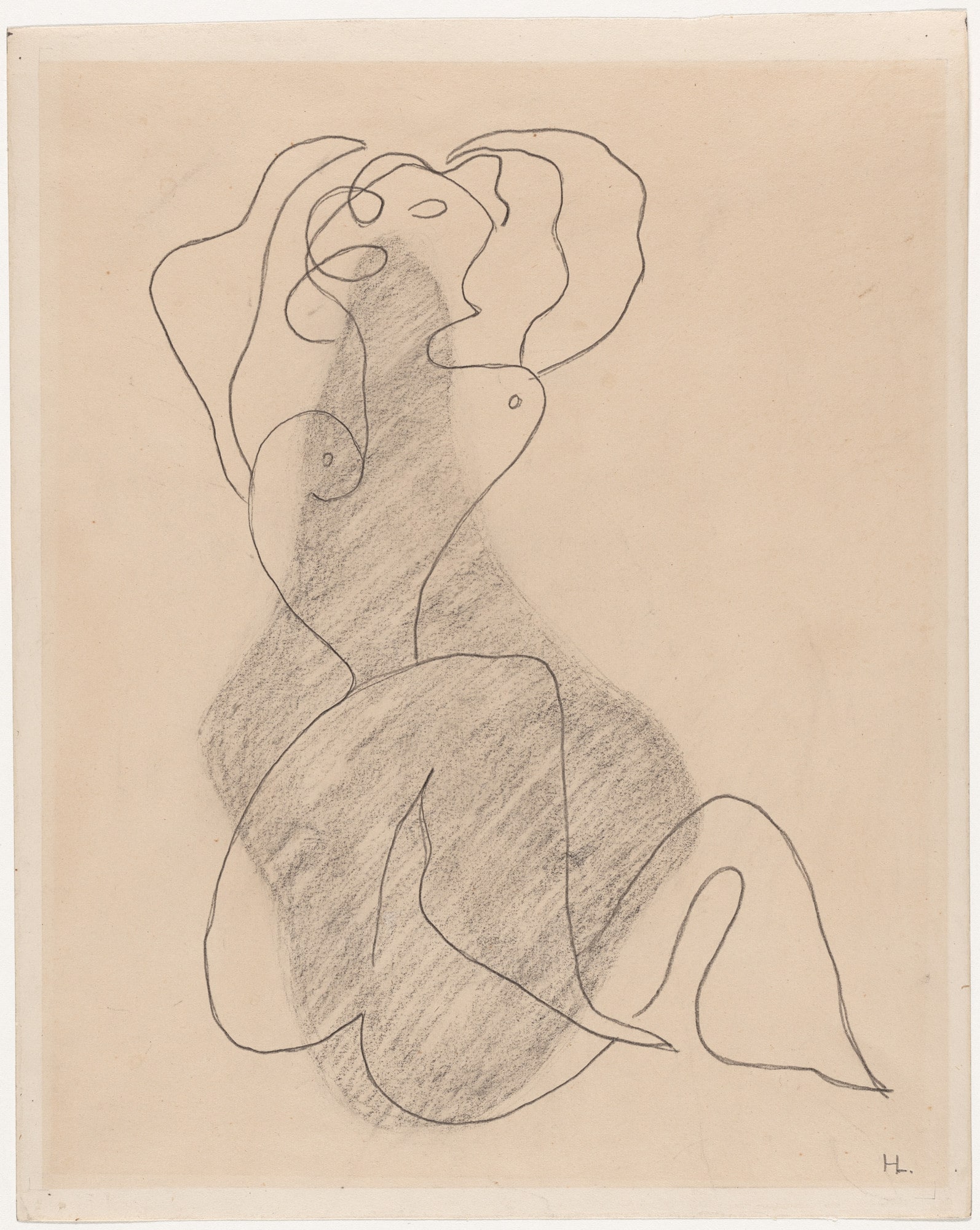 Seated Female Nude