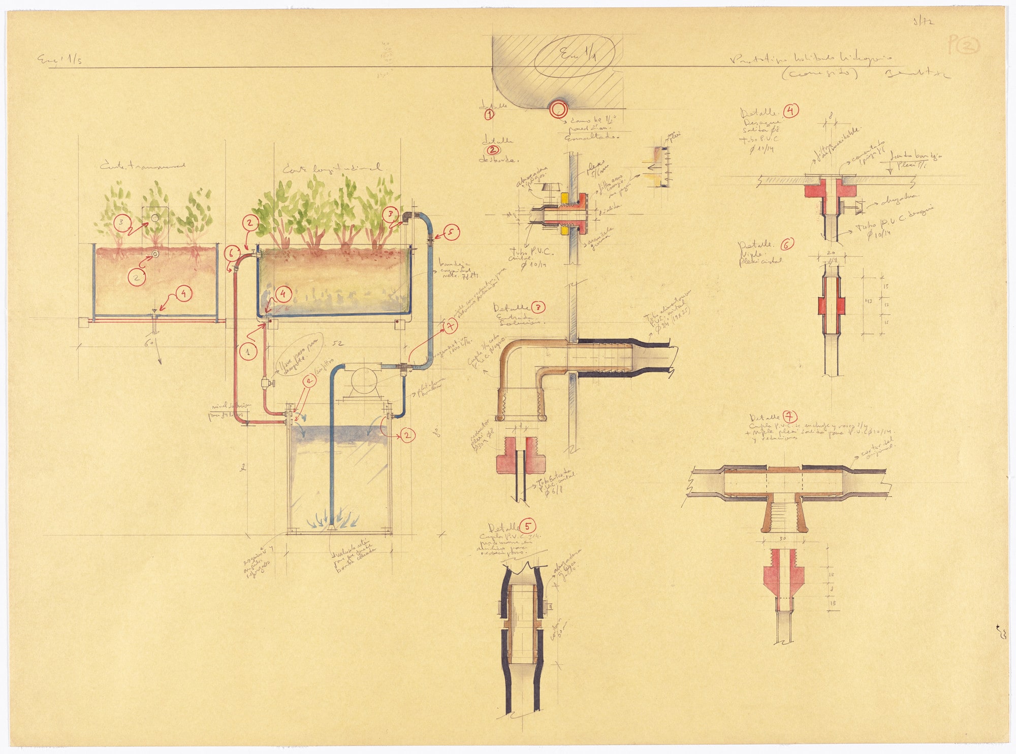 Drawing for Phytotron: Hydroponic Environment for Plants