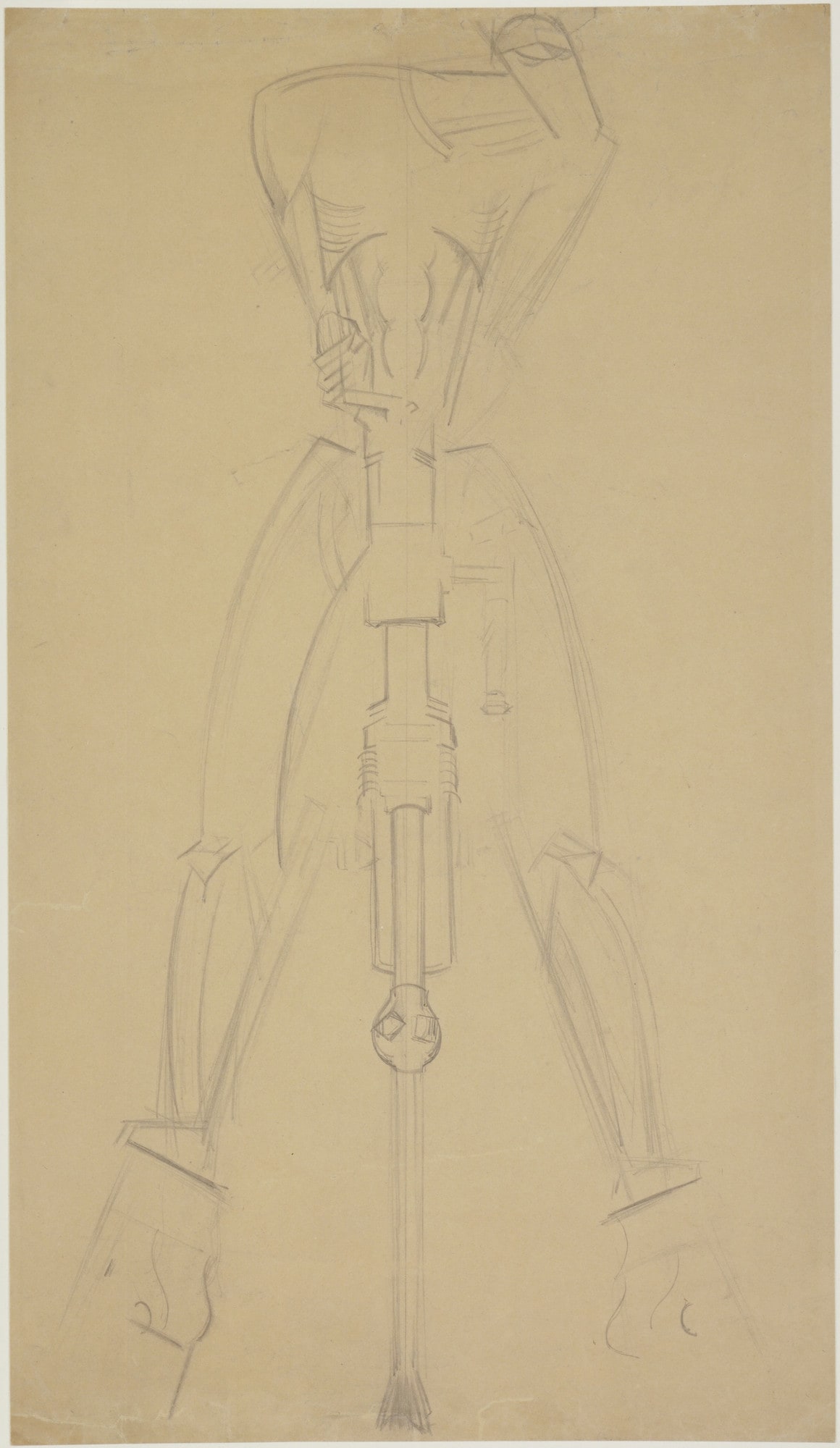 Study for The Rock Drill