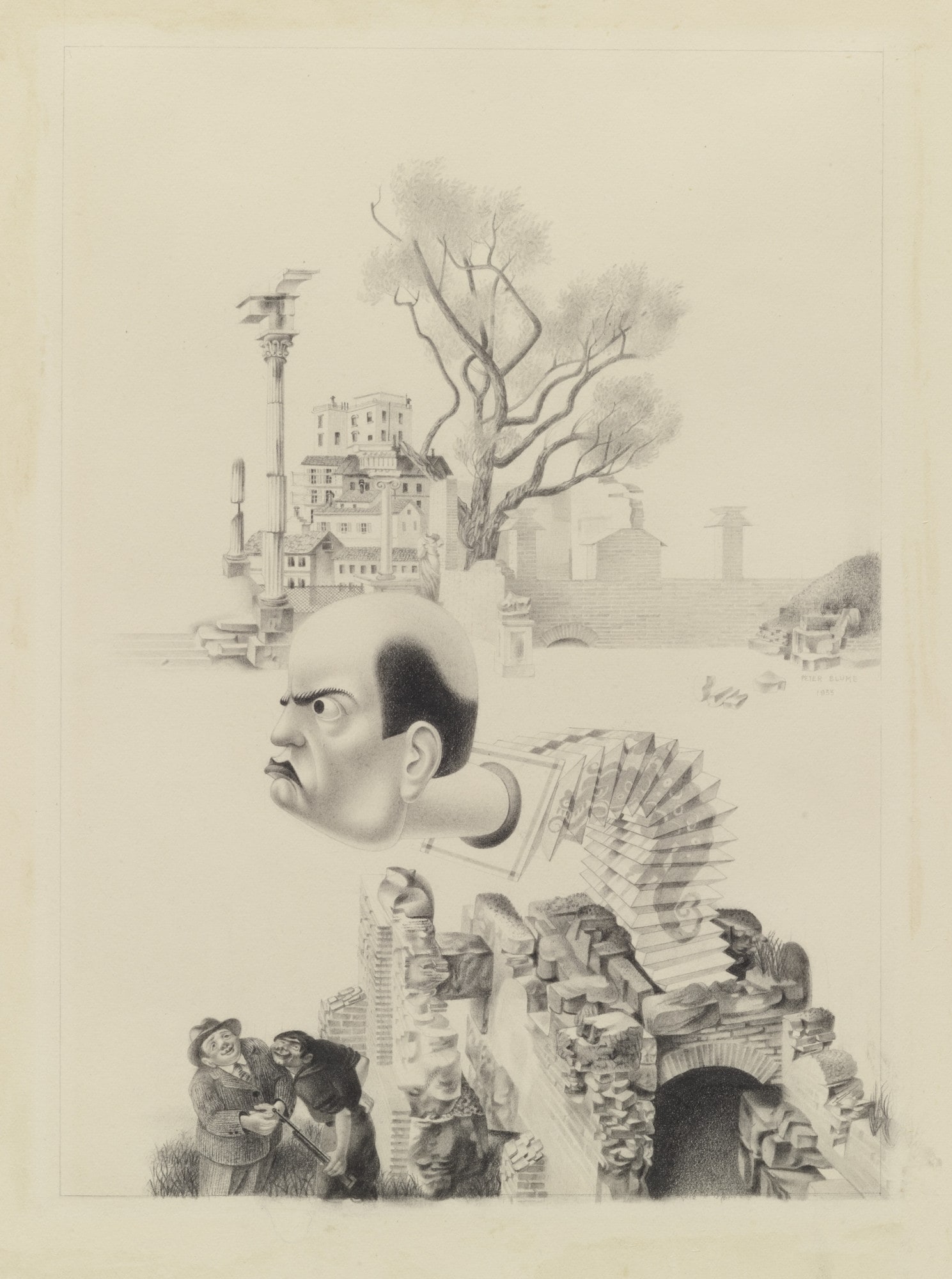 Jack-in-the-Box (Study for The Eternal City)