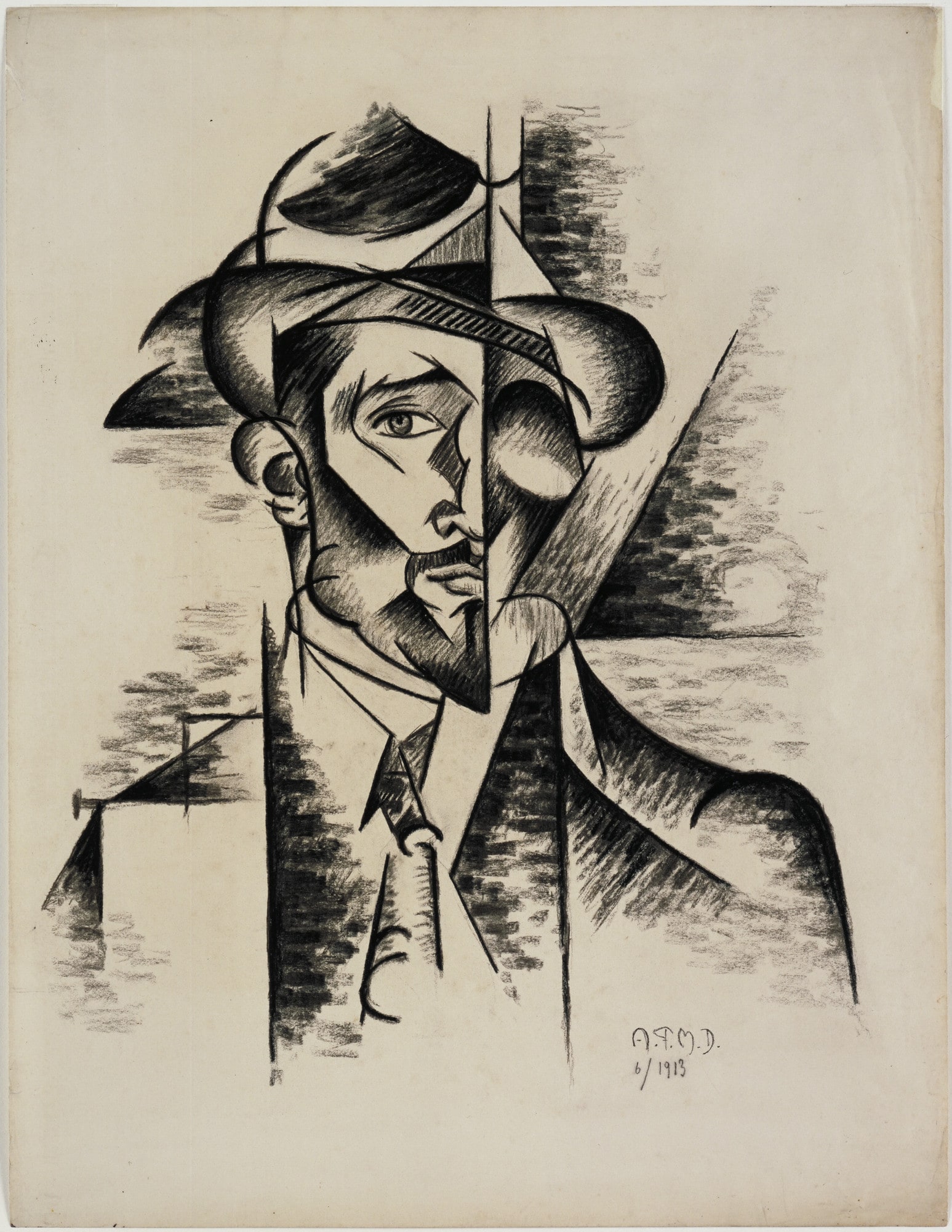 Self Portrait (recto); Beggar (verso)