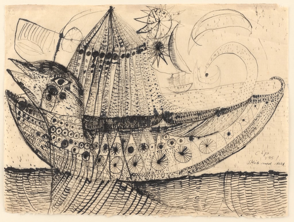 Ship with Tent