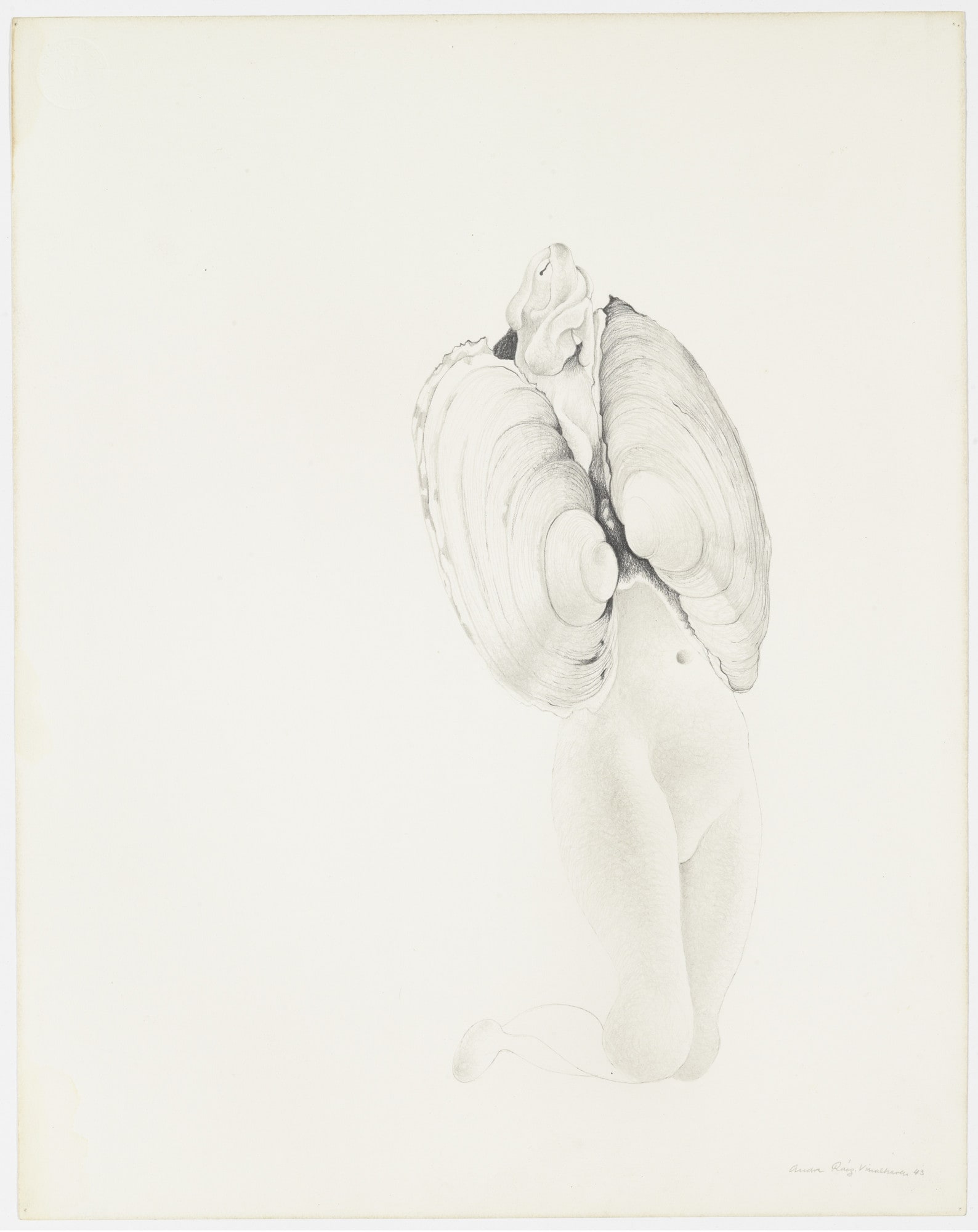 Figure with Seashell