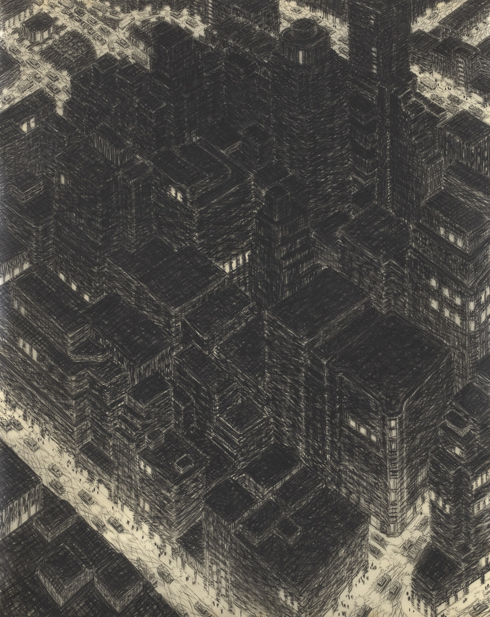 Diptych: Two Views from the Empire State Building