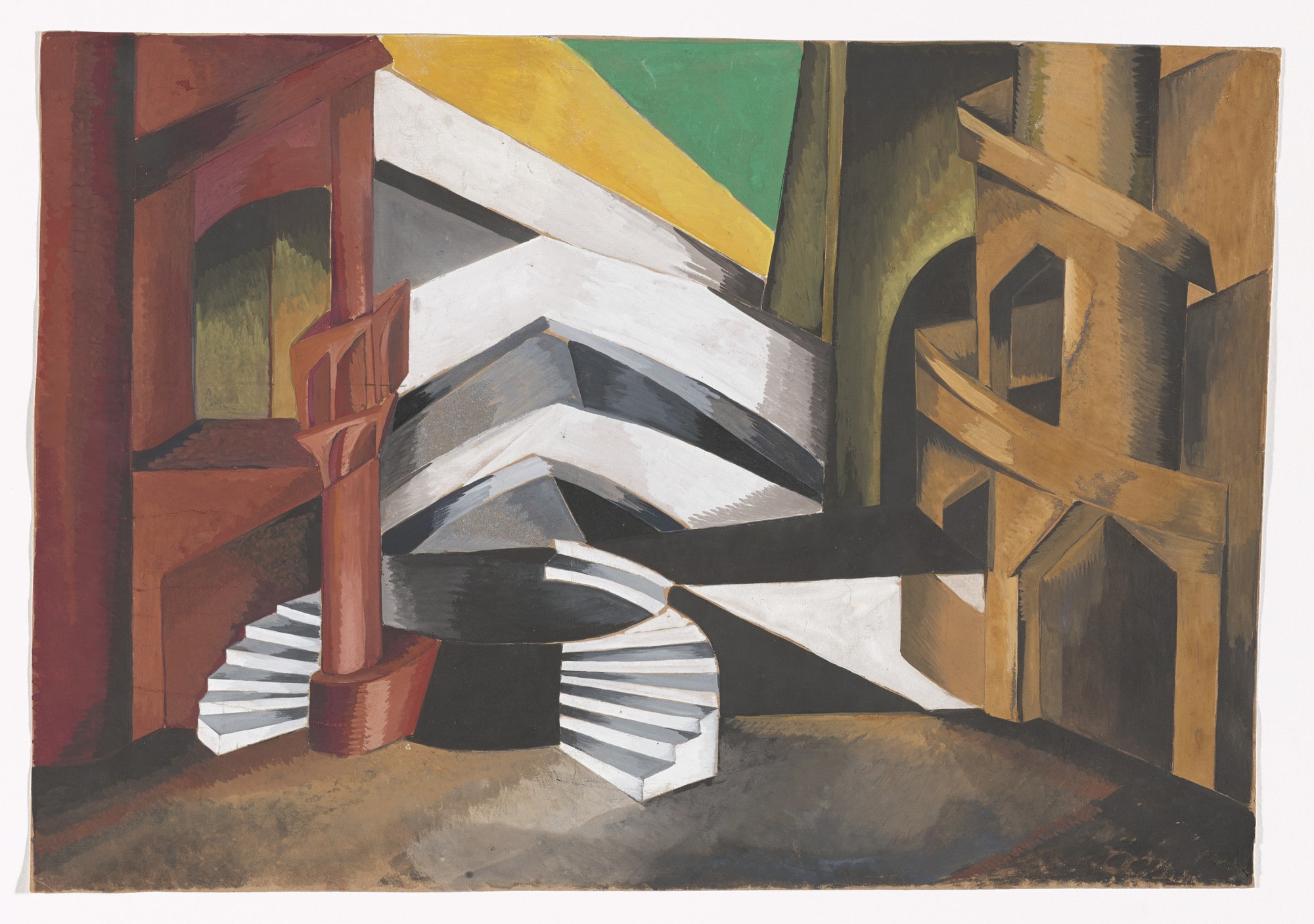 Set design for the play Romeo and Juliet