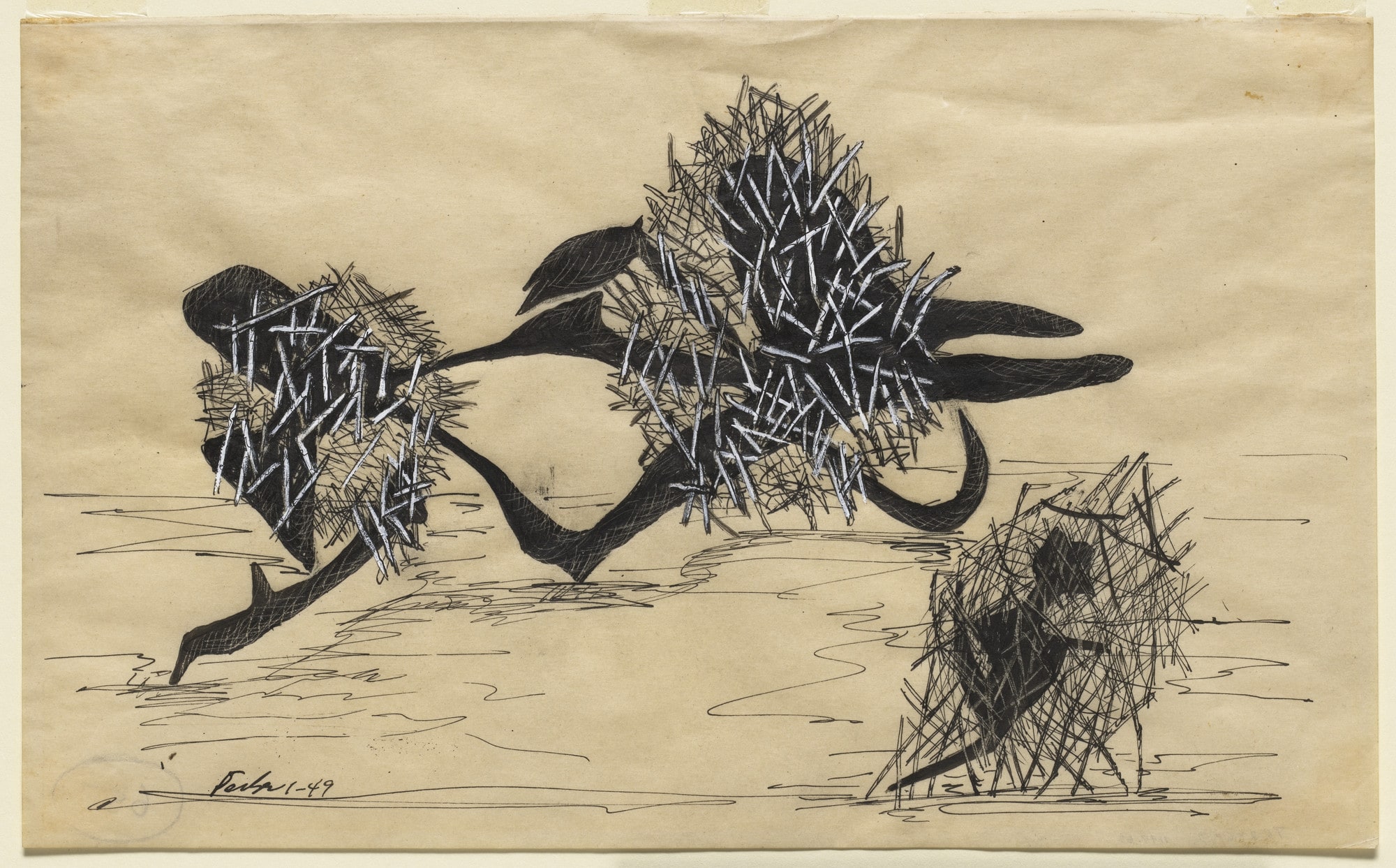 Study for Jackson Pollock
