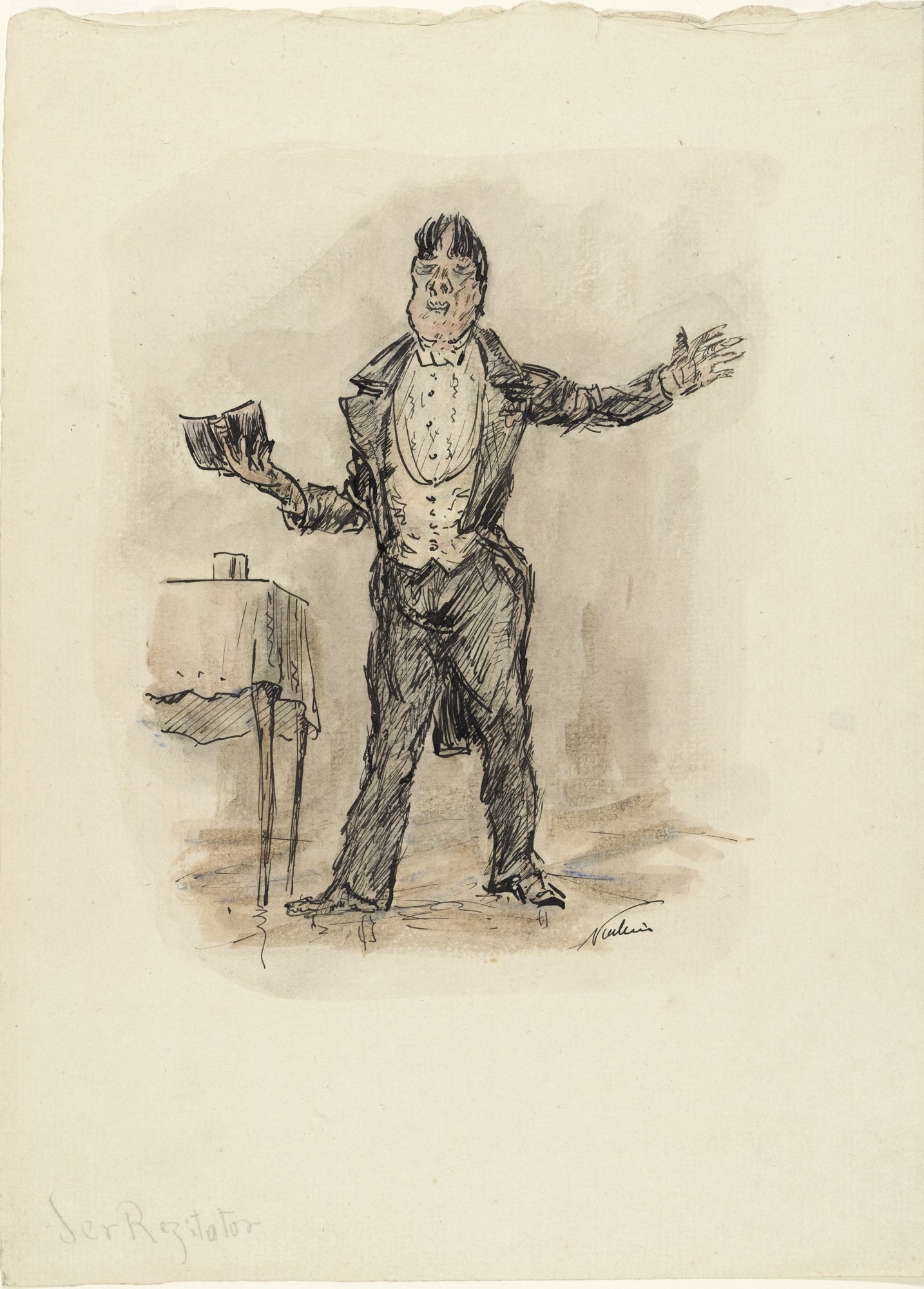 The Reciter (Der Rezitator)