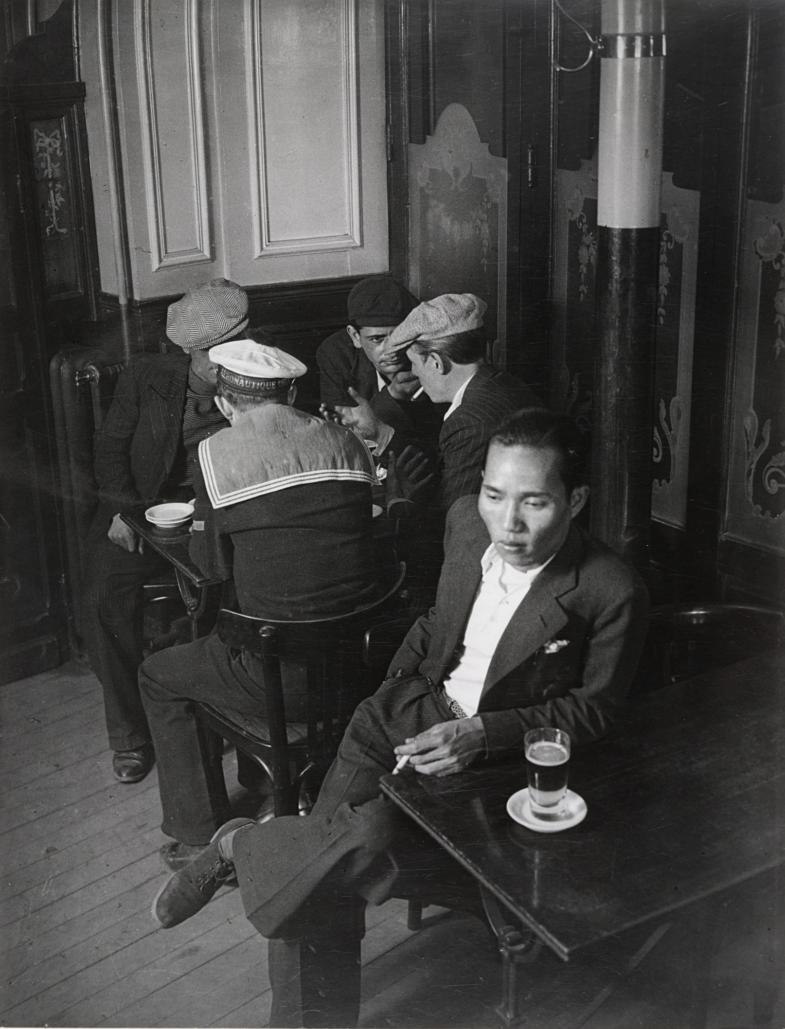 The Chinaman and Young Toughs in a Bistro near the Place d'Italie